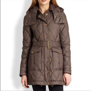 Burberry Brit Diamond Quilted Puffer Jacket